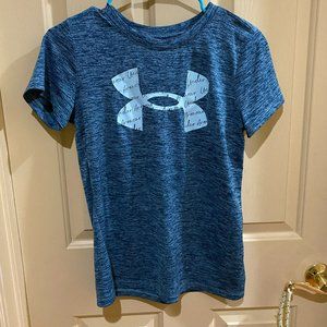 Heat Gear small green-blue short sleeve tee